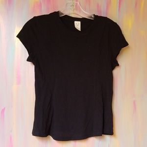 NWOT Free People Black T shirt sz S